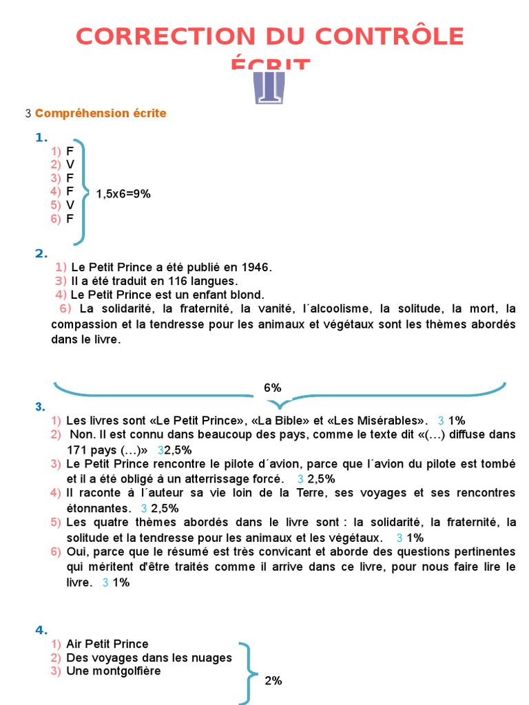Test De Niveau Français A2 Pdf Avec Correction