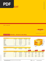 DHL Paket Preisuebersicht 012015