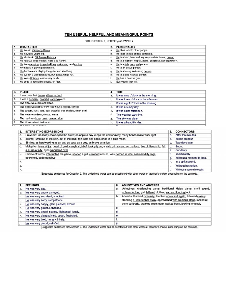 Narrative essay expressions picture