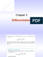 Chapter 3 (Differentiation)