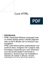 Curs HTML 
