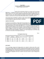 Steel: Statistical Analysis of Steel Formability