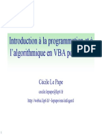 Cours VBA