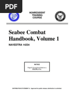 Seebee Combat Handbook Vol 1 navedtra 14234