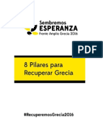 8 Pilares Para Recuperar Grecia.