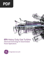 GE Frame 6 Gas Turbine Overview | PDF | Gas Turbine | Turbine