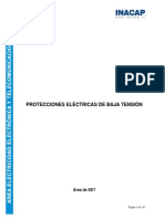 Apuntes de Protecciones Eléctricas de Baja Tensión