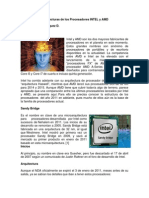 Arquitecturas de Los Procesadores INTEL y AMD 2015-2016