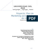 Plan de Marketing para Bahías de Huatulc