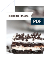 Chocolate Lasagna