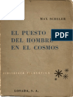 El Puesto Del Hombre en El Cosmos