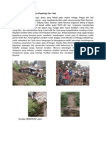Bencana Longsor Di Selo - Oleh Pepeling