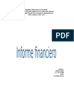 informe financiero