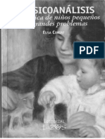 El psicoanálisis en la clínica de niños pequeños. Elsa Coriat..pdf