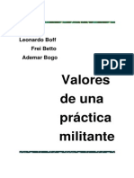 Valores de Una Práctica Militante