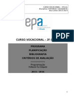 Planificacao Voc Programação