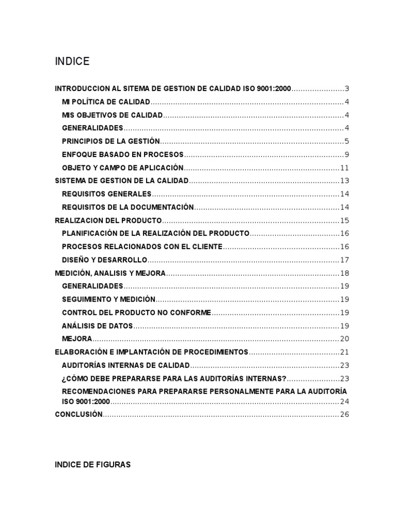 Guía Completa ISO 9001:2000 Calidad | PDF | Gestión de la calidad ...