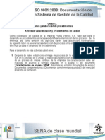 CARACTERIZACION ISO 9001