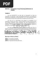 Download araling panlipunan grade 8 module whole by Kc Glenn M David SN287009181 doc pdf