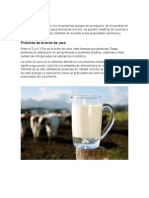 Proteínas de La Leche de Vaca