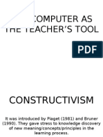 The Computer As The Teacher'S Tool