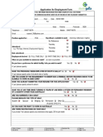 Application For Employment Form: E.G. The Age, Internet, Employment Agency