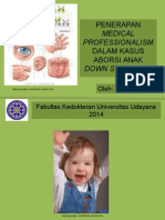 Penerapan Medical Professionalism Dalam Kasus Aborsi Anak Down Syndrome