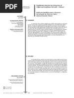 Datos de Equilibrio Para La Extracción de Café y de Aceite Girasol Con Etanol1