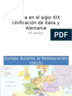 Clase 7. Mapa Del Siglo XIX Europa