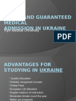 Cheap and Guaranteed MBBS Admission in Ukraine