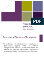 Procedural Sedation