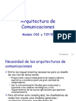 Arquitectura de Comunicaciones: Modelo OSI y TCP/IP