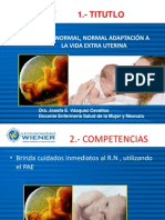 RN Normal Adaptacion Vida Extra Uterin A PDF