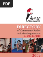 Download AMARC Asia Pacific Community Radio Related Directory 2009 by AHM Bazlur Rahman SN28702453 doc pdf