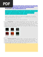Standar Kemiringan dan Jarak Reng Genteng | PDF