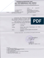 Letter in - April, 08th 2014 - DPE - Sosialisasi Masalah Angkutan Dan Penjualan Batubara - NO 540 I 43 I Pertamb I 2014