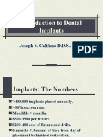 D2 Introduction To Dental Implantsjvc