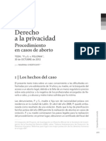 Derecho A La Privacidad