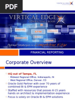 Financial Reportingwith Essbase Sourcingfrom Oracle EBS