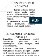 Kondisi Penduduk Indonesia 82