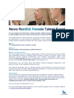 Novo Nordisk Female Talent Event at Varne Palæet