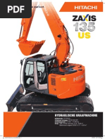ZX135US 3 NL Hitachi Medium Excavators Brochure11