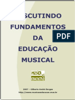 Fundamentos da Educação Musical