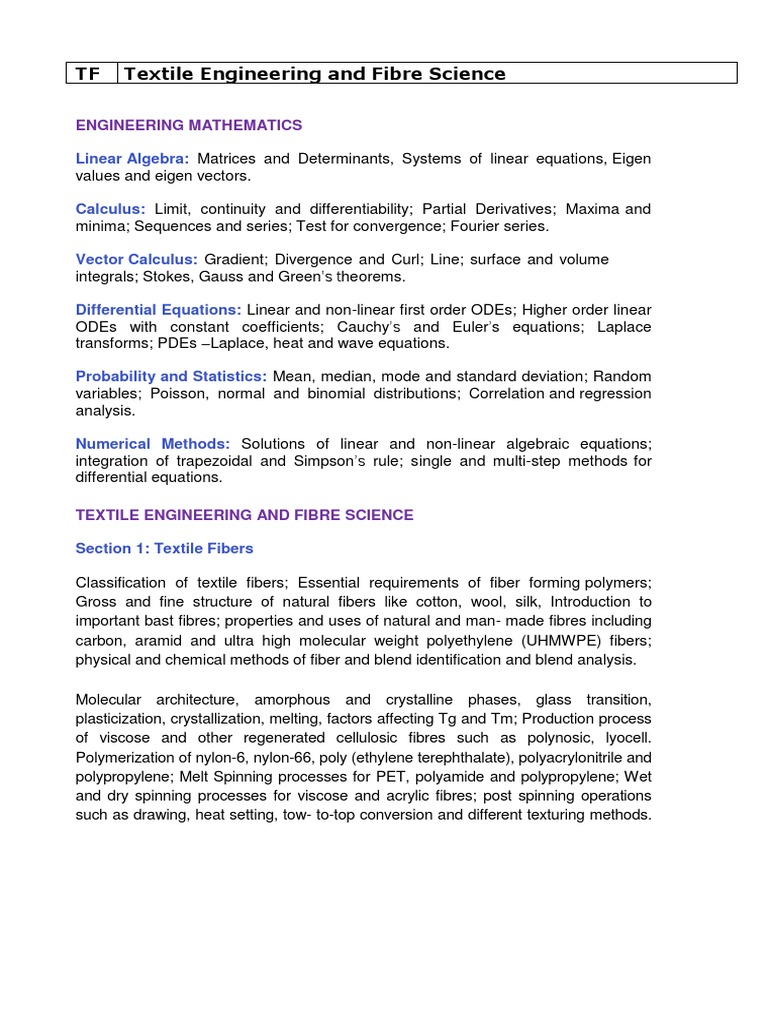 Textile Engineering and Fibre Science | PDF | Textiles | Dye