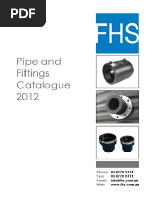 FHS Pipe and Fittings Catalogue