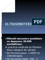 ultrasonoterapia
