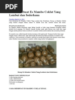 Download CaraMembuatEsMamboCoklatYangLembutDanSederhanabyAsniAureliaAerumSN287043634 doc pdf