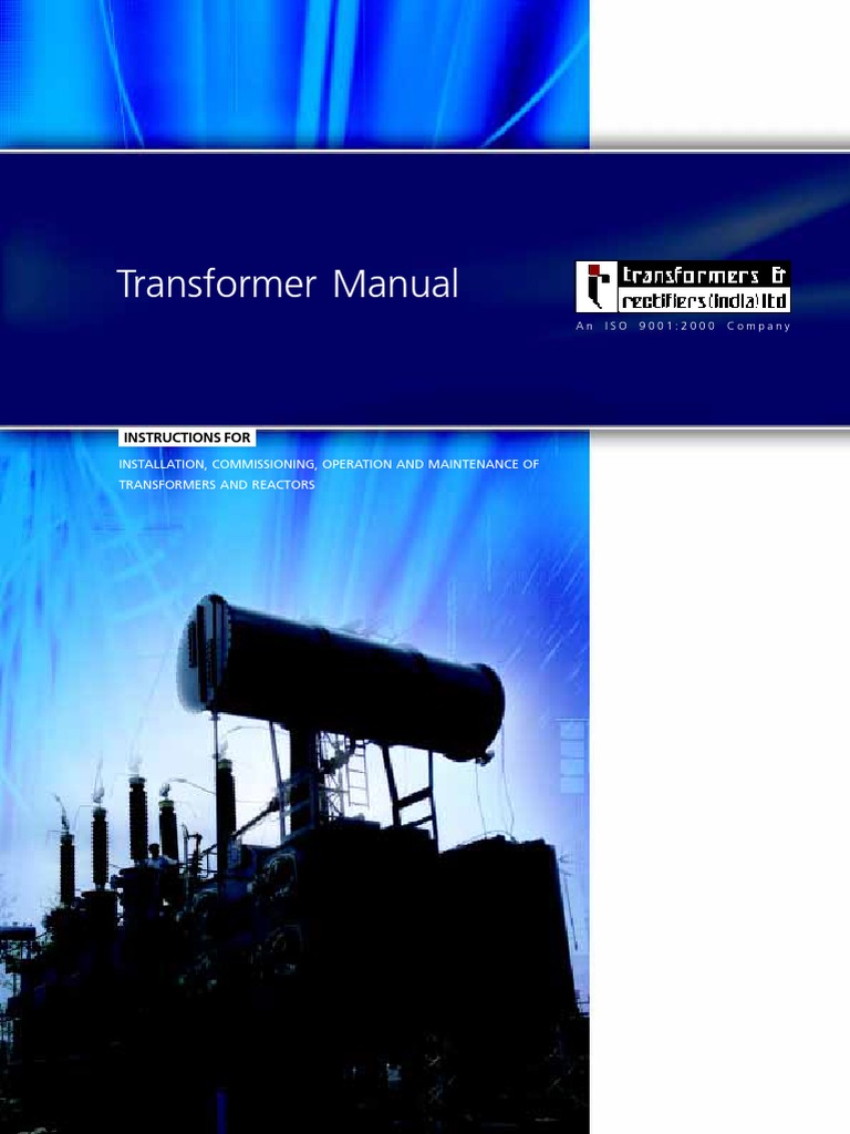 Transformer Installation and Maintenance Guide | PDF | Transformer ...
