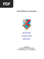 A Level Booklet 2009