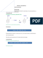 Ácidos Carboxílicos Laboratorio